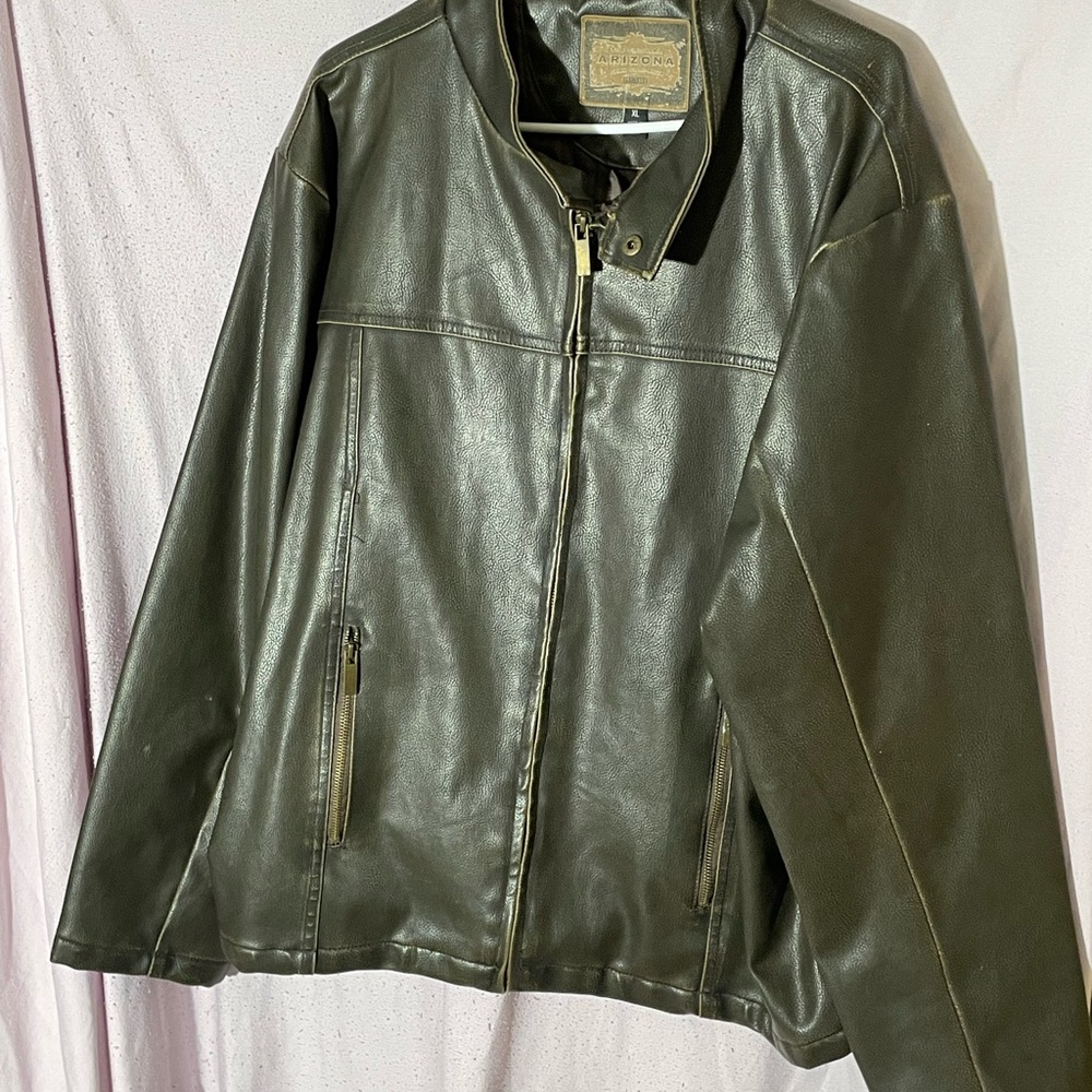 Arizona Jean Company Dark Brown Leather Jacket